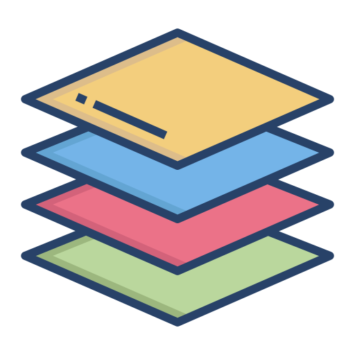 Layers Icongeek26 Linear Colour icon