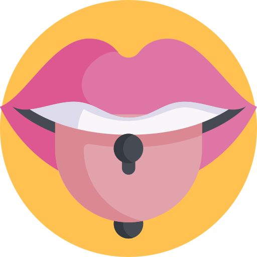 Tongue Detailed Flat Circular Flat icon