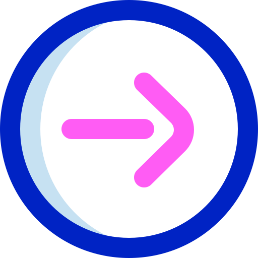 Arrow Super Basic Orbit Color icon