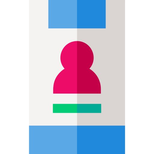 Smartphone Basic Straight Flat icon