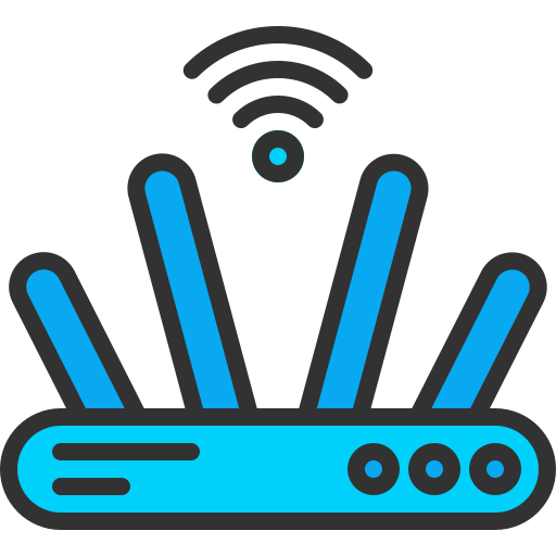 router Generic Outline Color icon