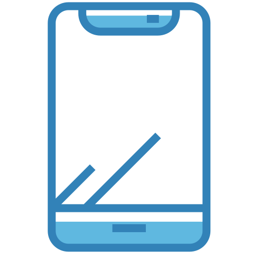 Handphone Generic Blue icon