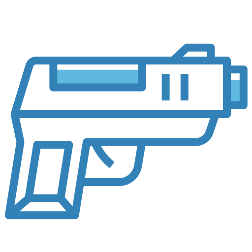 銃 Generic Blue icon