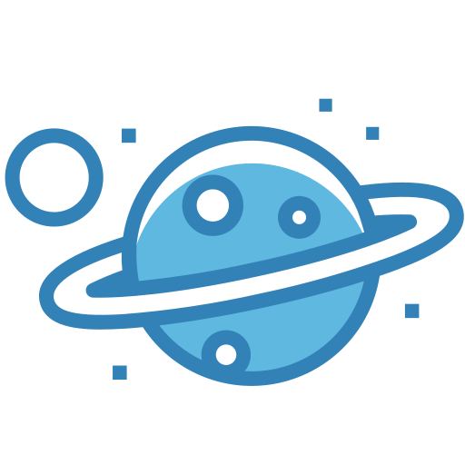 planeta Generic Blue ikona