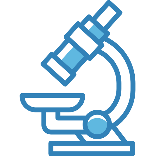 顕微鏡 Generic Blue icon