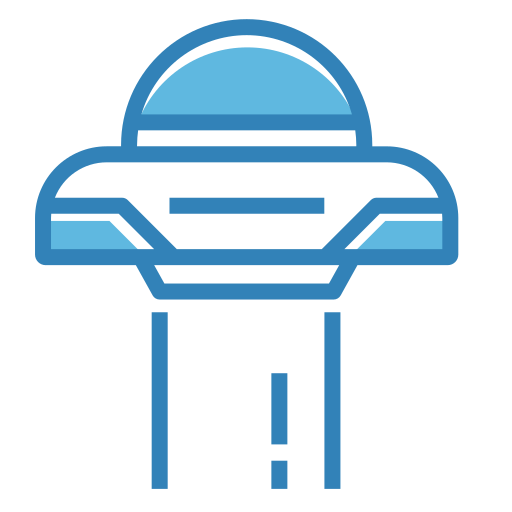ufo Generic Blue icon