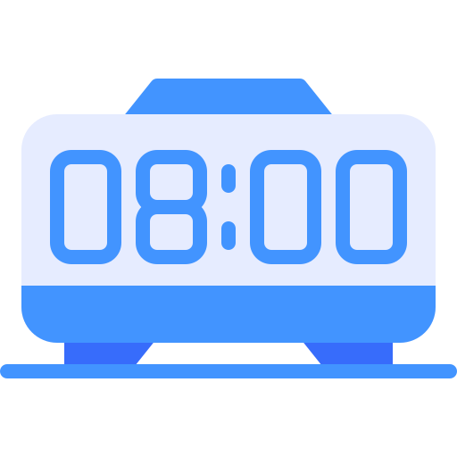 디지털 시계 Generic Flat icon