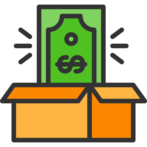 dinero Generic Outline Color icono