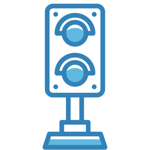 semafori Generic Blue icona
