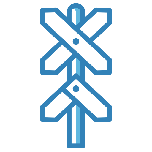 Traffic signal Generic Blue icon