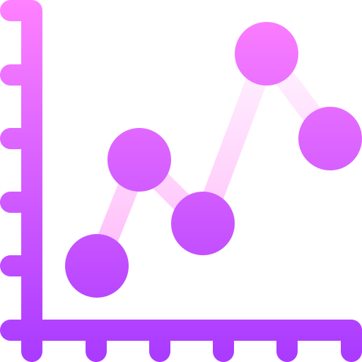 Analytics Basic Gradient Gradient icon