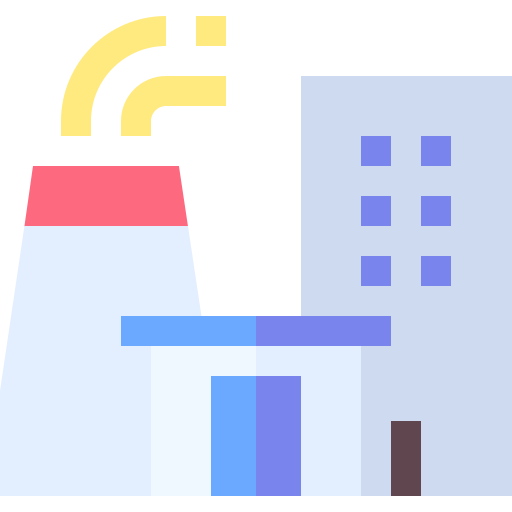 工場 Basic Straight Flat icon