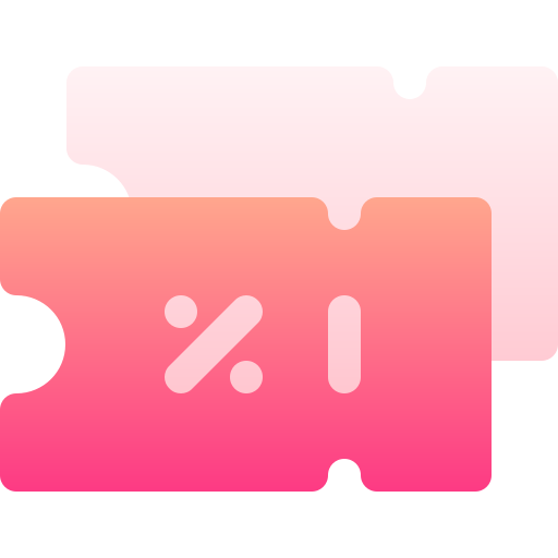 クーポン Basic Gradient Gradient icon