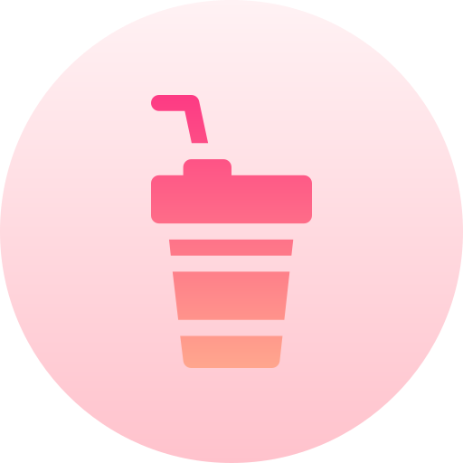 Soft drink Basic Gradient Circular icon