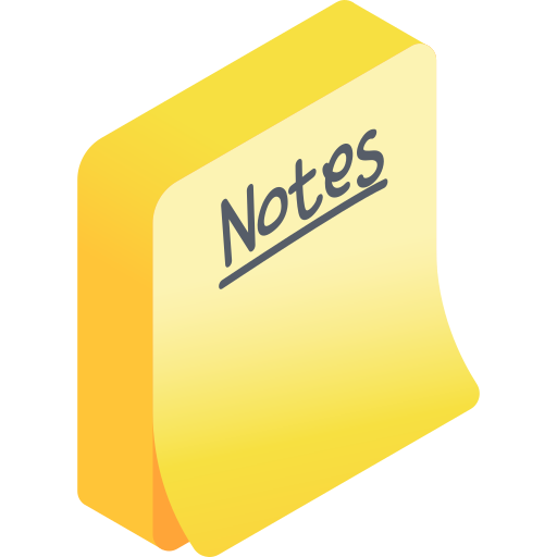 nota adesiva Gradient Isometric Gradient icona
