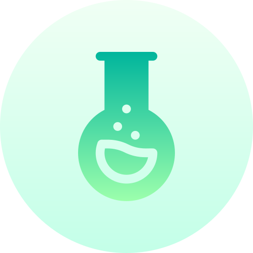 Flask Basic Gradient Circular icon