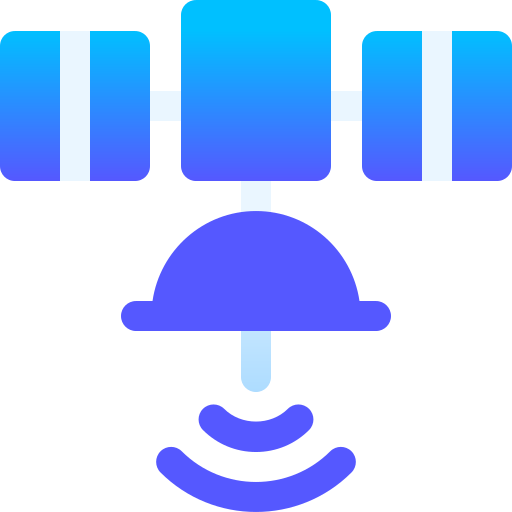 satelita Basic Gradient Gradient ikona
