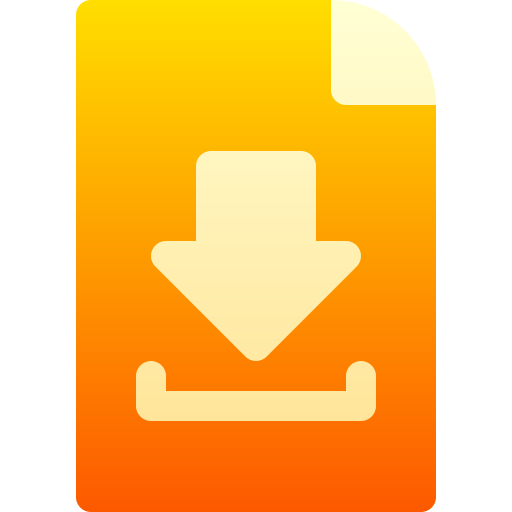 datei download Basic Gradient Gradient icon