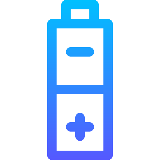 배터리 Basic Gradient Lineal color icon