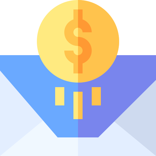 Send money Basic Straight Flat icon
