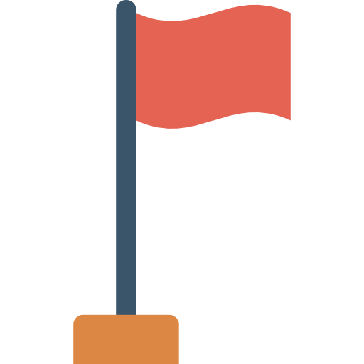 bandera Dinosoft Flat icono
