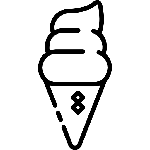 crème glacée Special Lineal Icône