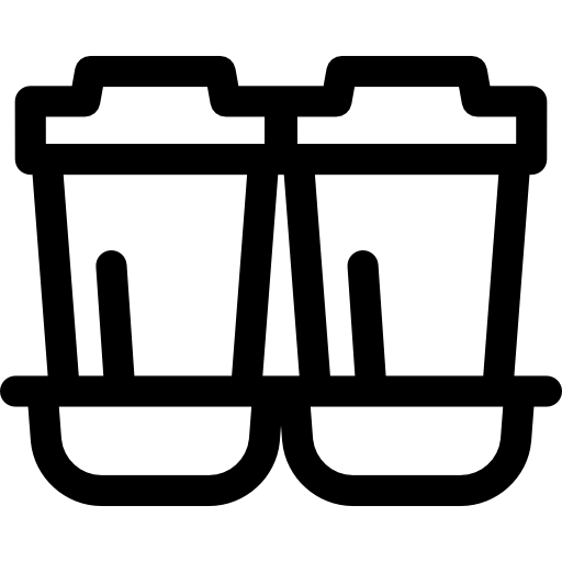 kawa Detailed Rounded Lineal ikona