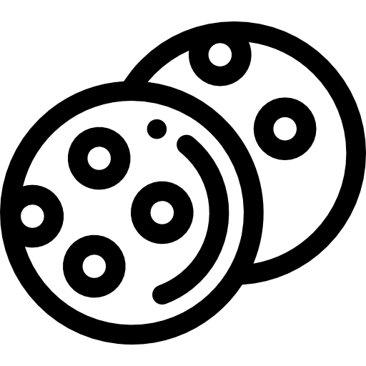 쿠키 Detailed Rounded Lineal icon