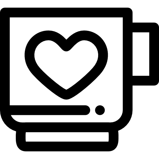 filiżanka kawy Detailed Rounded Lineal ikona