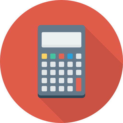 Calculator Dinosoft Circular icon