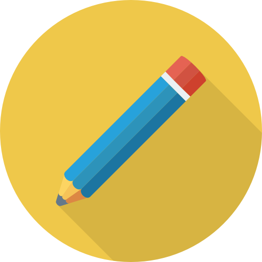 Pencil Dinosoft Circular icon