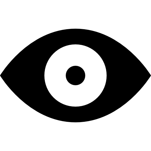 Eye Dinosoft Fill icon
