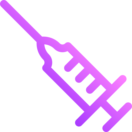 Syringe Basic Gradient Lineal color icon