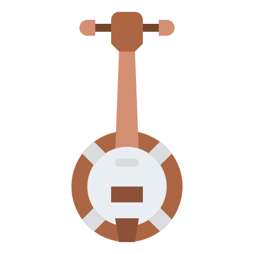 banjo Iconixar Flat icono