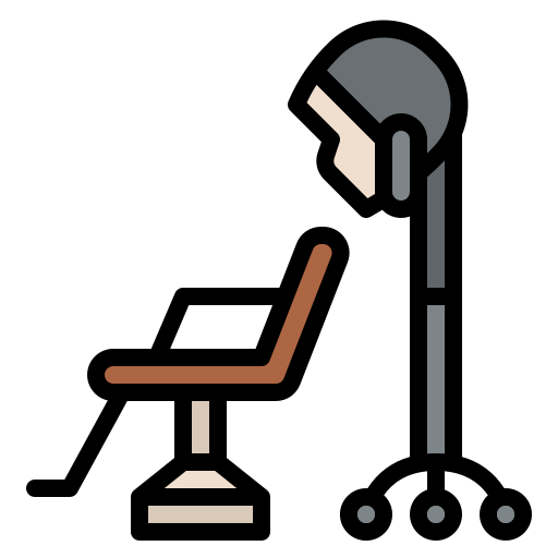 Парикмахерское дело Iconixar Lineal Color иконка