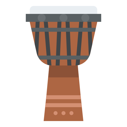 Djembe Iconixar Flat icon