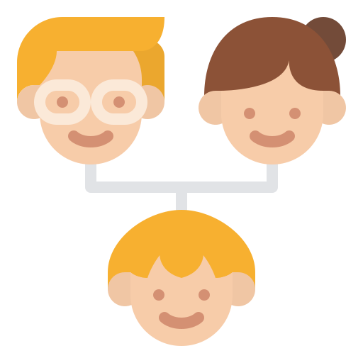 Family tree Iconixar Flat icon