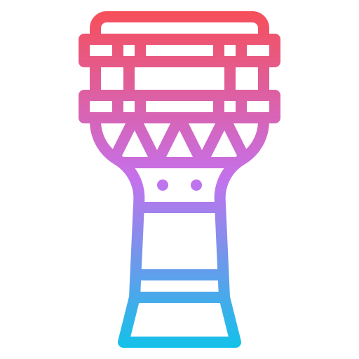 darbuka Iconixar Gradient ikona