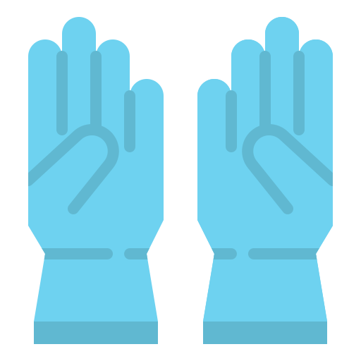 手袋 Iconixar Flat icon