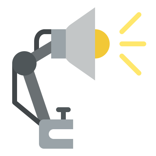 ランプ Iconixar Flat icon