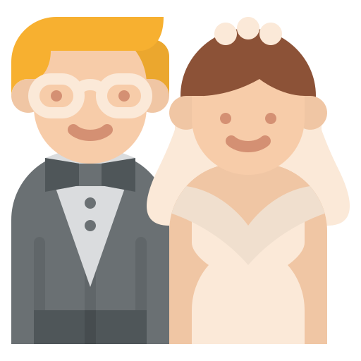 Married Iconixar Flat icon
