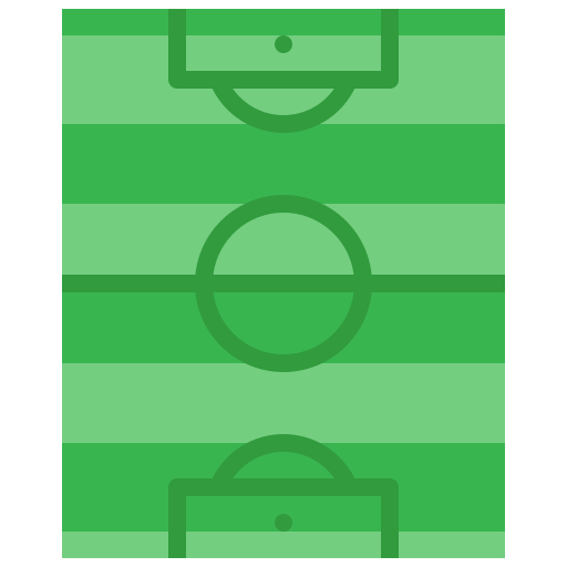 Футбольное поле Generic Flat иконка