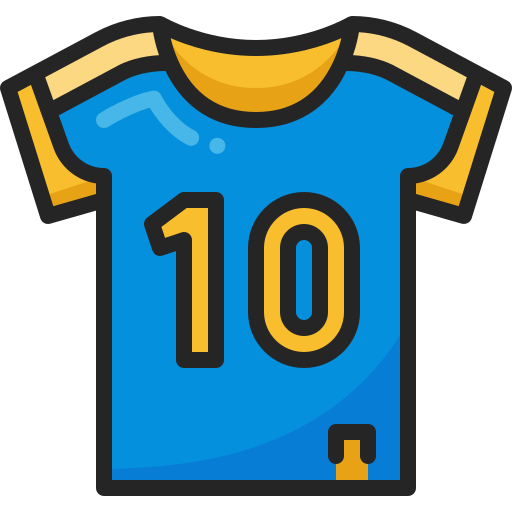 koszulka piłkarska Generic Outline Color ikona
