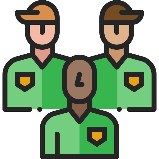 Football team Generic Outline Color icon