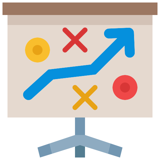estrategia Generic Flat icono