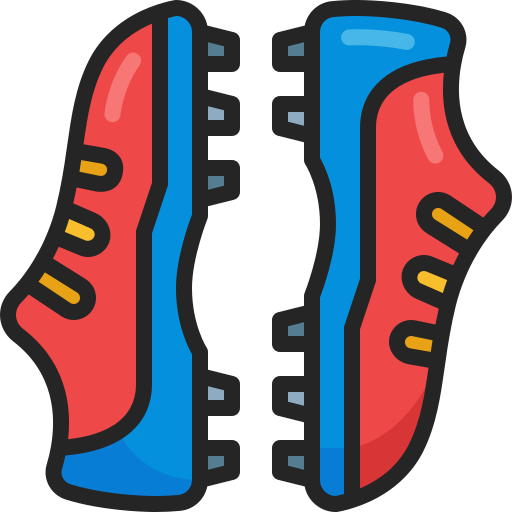 Soccer shoe Generic Outline Color icon