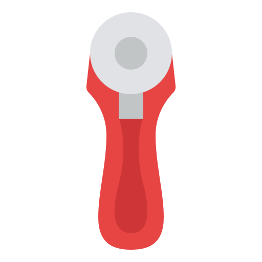 Rotary cutter Iconixar Flat icon