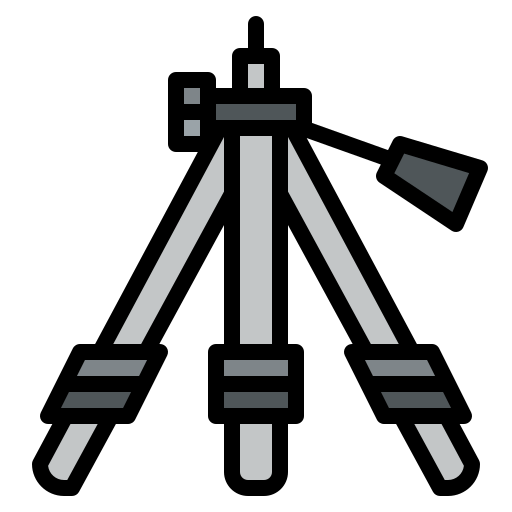 삼각대 Iconixar Lineal Color icon