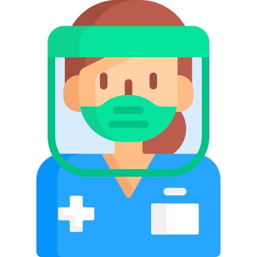 verpleegkundige Special Flat icoon