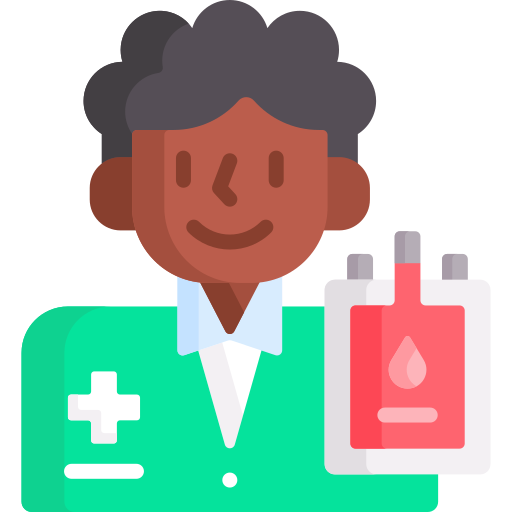 Blood transfusion Special Flat icon